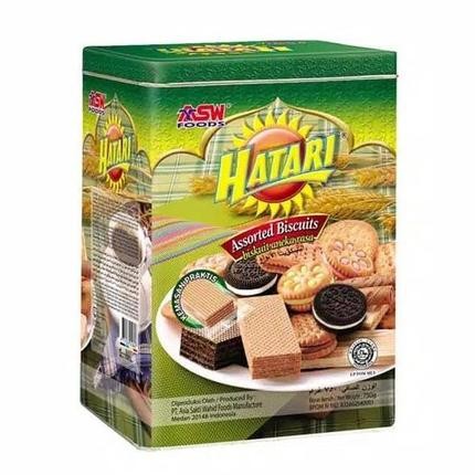 

Asw Hatari Assorted Biskuit Segi 650 Gr / Kue Kaleng Asw Hatari