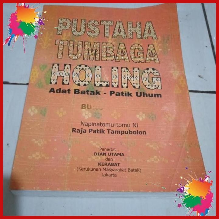 (AQH) PUSTAKA TUMBAGA HOLIC..ADAT BATAK PATIK UHUM