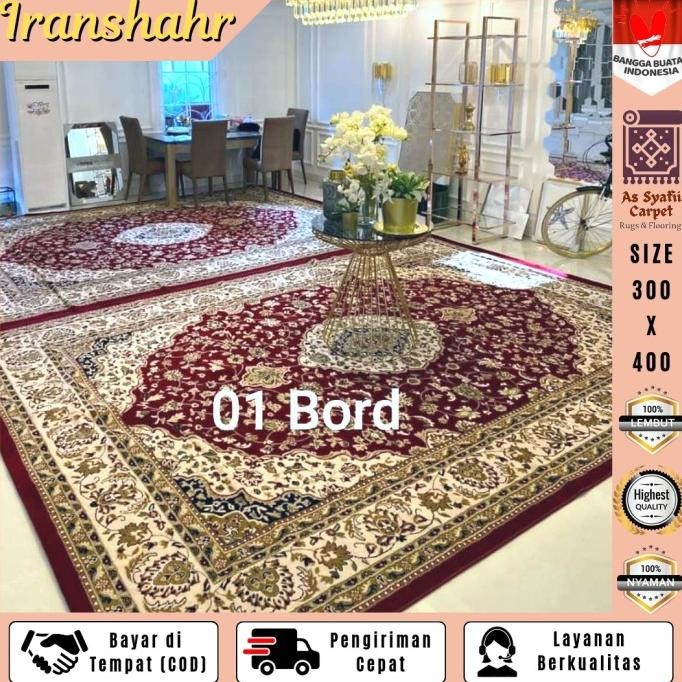 KARPET PERMADANI SEMI TURKI 300400 KARPET LANTAI UKURAN BESAR TURKEY