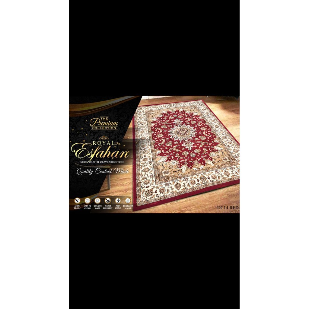 Karpet Permadani Import Turkiye Royal Esfahan 120 x 170