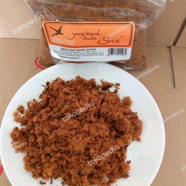 

Sriti Abon Sapi Manis 200Gr