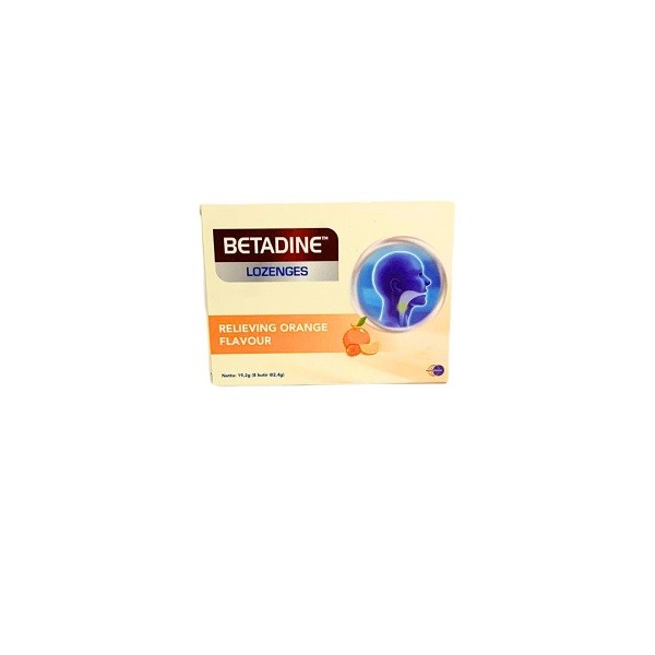 

BETADINE LOZENGES ORANGE 19.2G