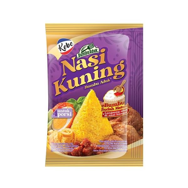 

KOBE BUMBU NASI KUNING 3 S X 15 GR