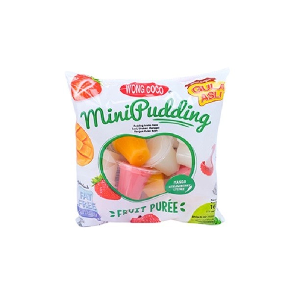 

WONG COCO MINI PUDDING FRUIT PUREE 12 CUP