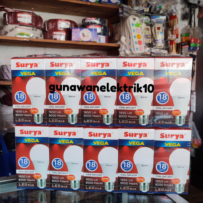 Termurah Paket 10 Pcs Surya Vega 18 Watt, Led Surya Vega 18W, Lampu Led