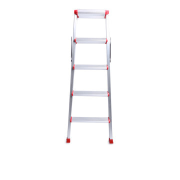 KRISBOW TANGGA ALUMINIUM LIPAT 5 STEP - MERAH