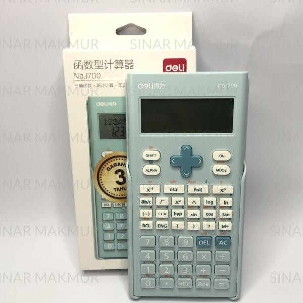 

Scientific Calculator / Kalkulator Ilah / Sekolah Deli 1700 (Pcs)