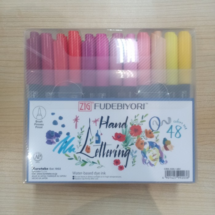 

T E R B A R U ZIG Fudebiyori Hand Lettering set 48
