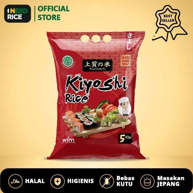 

Beras Jepang Kiyoshi 5Kg