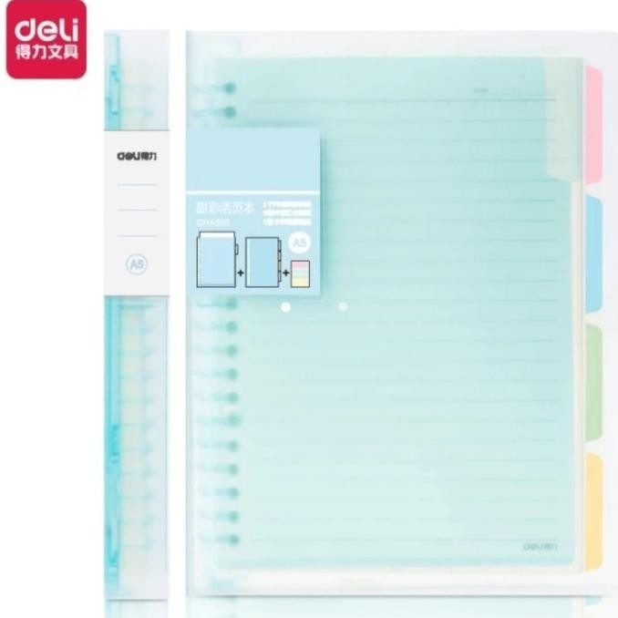 

Deli Loose Leaf Binder / Book A5/B5