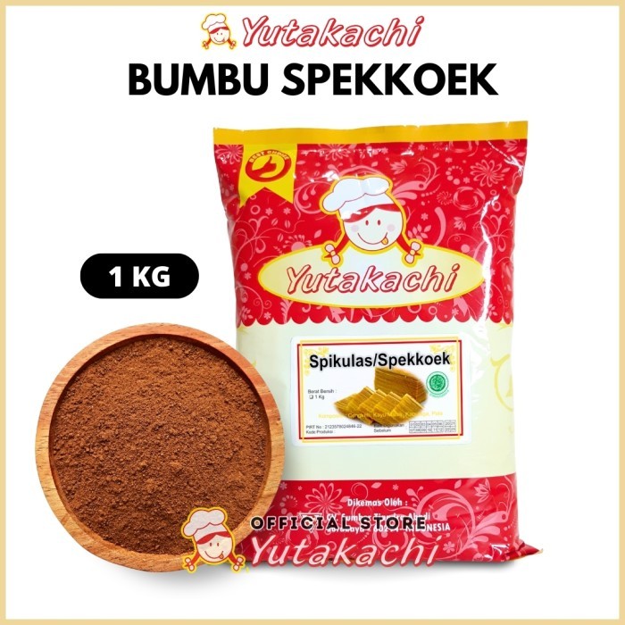 

Lhiu - Spikulas Bubuk 1 Kg Yutakachi / Bumbu Spekkoek / Spikoe / Spekulas