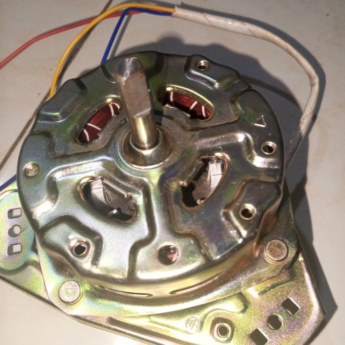 dinamo pengering Sharp mesin cuci 2 tabung mesin spin motor es-t70cl es-t85cl es-t90cl es-t95cl