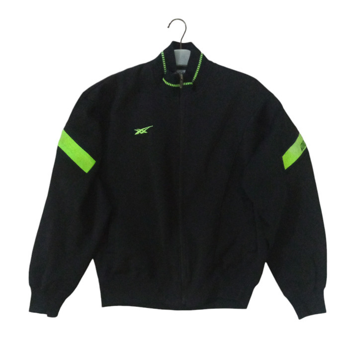 JAKET SPORT ASICS JAPAN HITAM