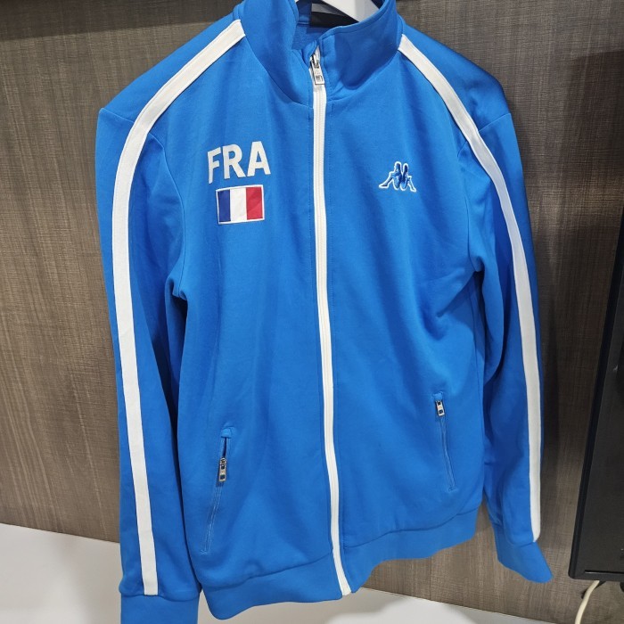 JAKET TRACKTOP KAPPA BIRU