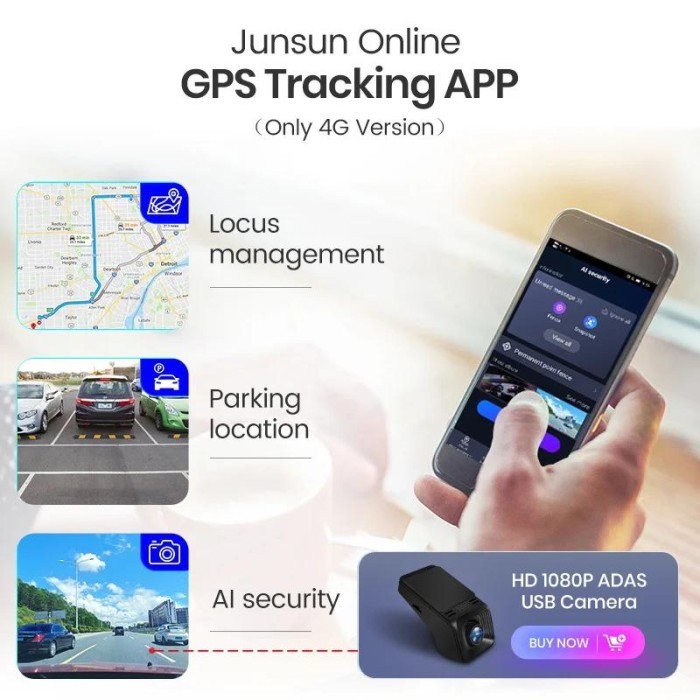 Junsun V1 Pro Radio Android 9 Inci untuk Mobil