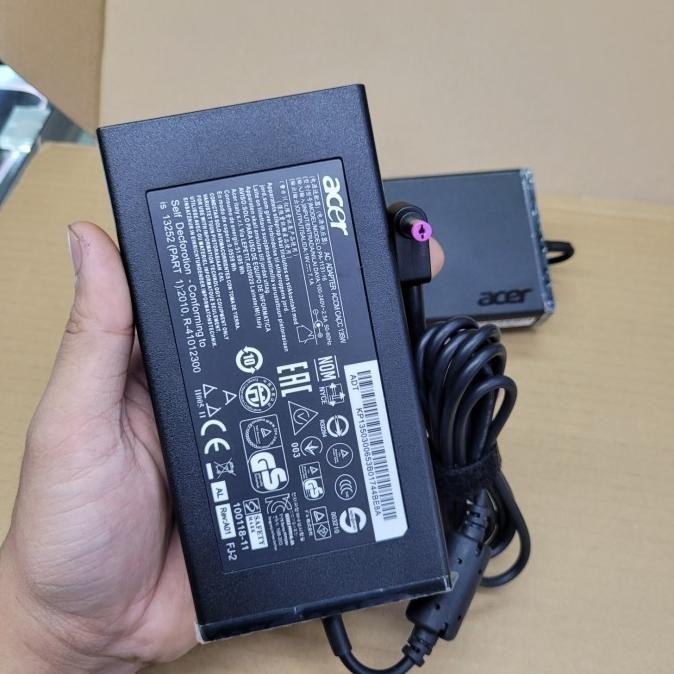 Baru Adaptor Charger Laptop Acer Nitro 5 (19V-7.1A) 5.5*1.7Mm 135Watt Promo