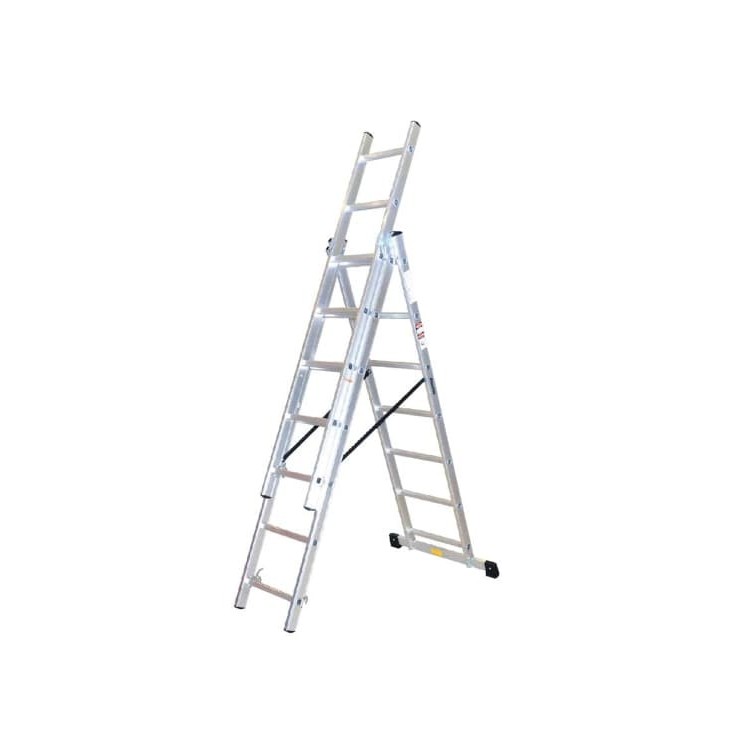 Tangga lipat krisbow almunium original krisbow 7step 45M