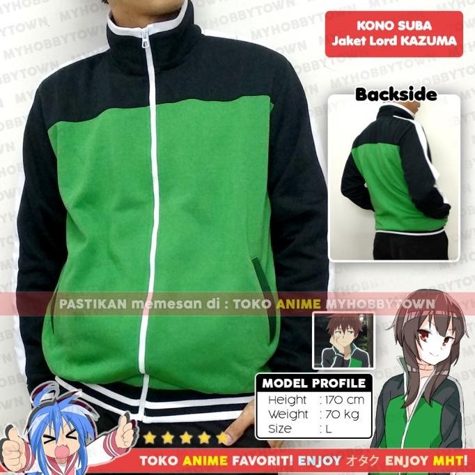 Jaket Anime Konosuba Cosplay Lord Kazuma Satou
