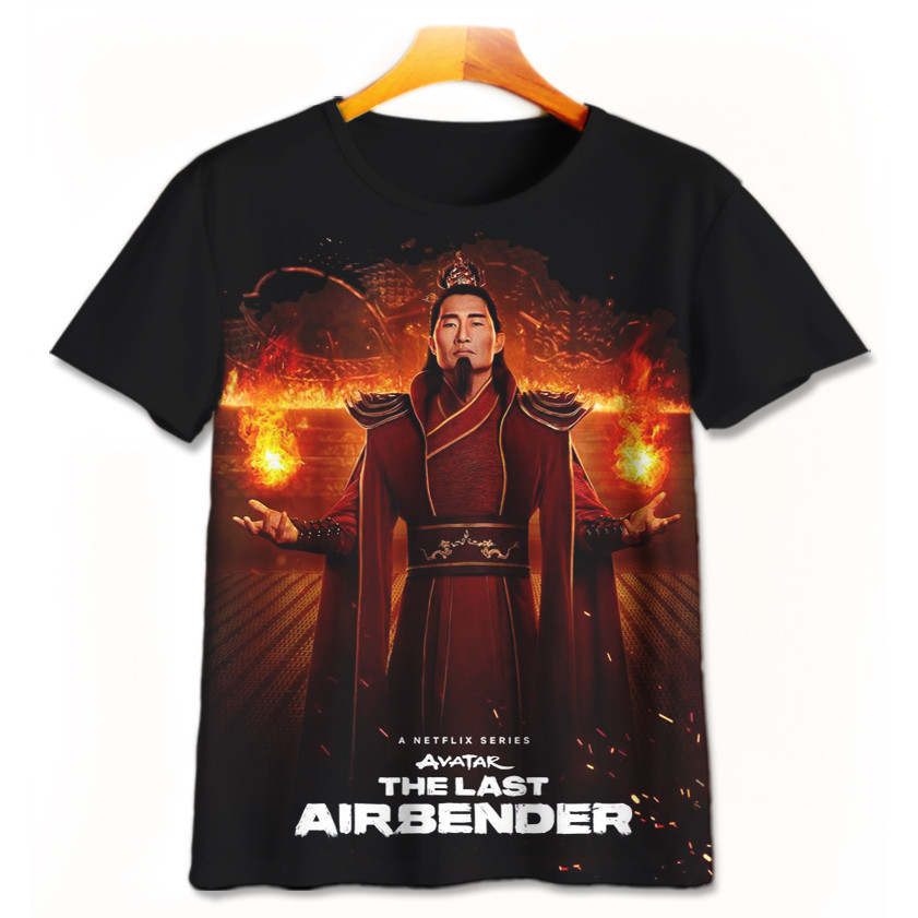 Baju Kaos Anak Anime - Kaos Game 3D Lucu - Kaos Printing Anime Avatar The Last Airbender Avatar-10-d