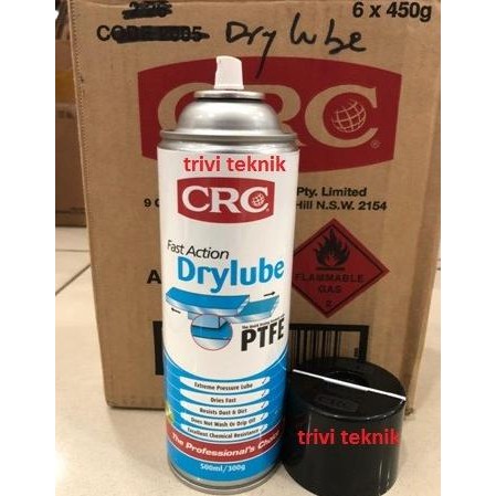 Crc Dry Lube Ptfe 3049, Pelumas Teflon Gemuk Grease Coating