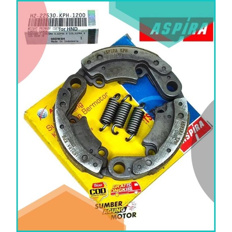 KAMPAS GANDA KARISMA SUPRA X 125 BATMAN SUPRA X 125 FI NEW ORI ASPIRA