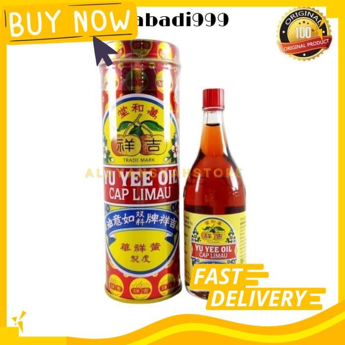 ALDYANSYAH STORE MINYAK YU YEE OIL CAP LIMAU 48 ML TERJAMIN BEST