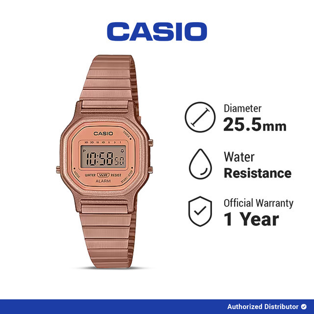Casio General Jam Tangan Wanita Digital LA-11WR-5ADF Original