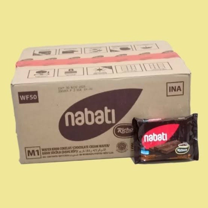 

Nabati wafer satu dus isi 60pcs murah