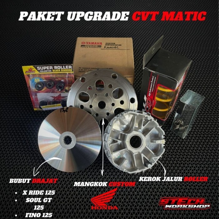 READY MIO M3 - PAKET KIRIAN MIO M3 PULLEY MIO Z PULLEY BUBUT