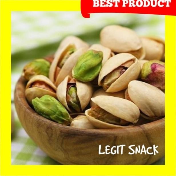 

Kacang Pistachio Panggang / Pistachios ( Fustuk ) 250Gr Ter