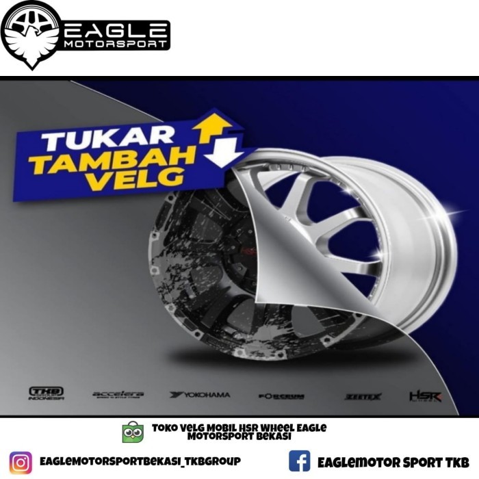 Paket velg Murah Sigra Ring 16 HSR Sepulu Dan Ban 195/50 Accelera
