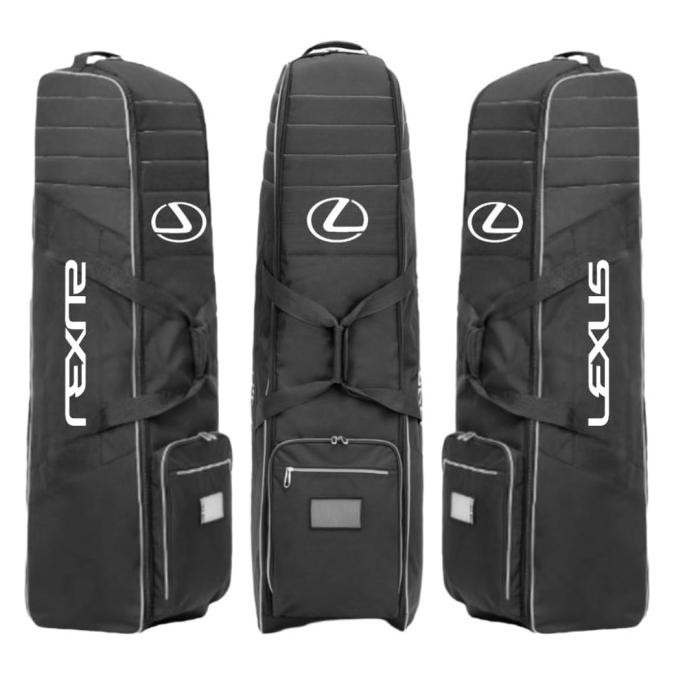 Baru  Travel Bag Golf With Wheels Brand Lexus Original Import - Hardcase