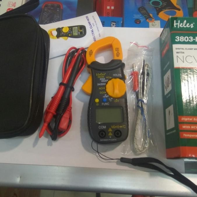 Produk Hits Tang Clamp Ampere Heles Ncv Plus Temperature