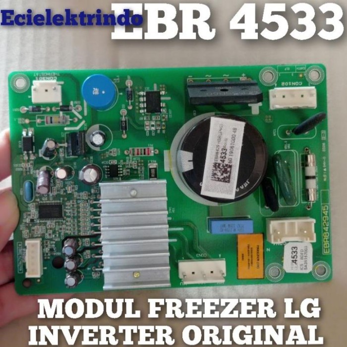 TERBAIK MODUL PCB KULKAS FREEZER LG INVERTER EBR(4533) ORIGINAL