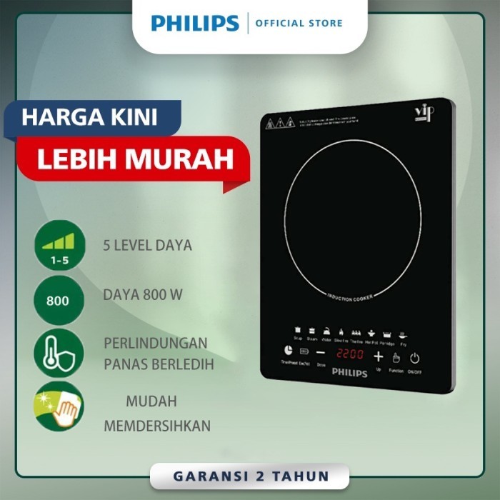 PHILIPS KOMPOR LISTRIK- INDUCTION COOKER -KOMPOR INDUKSI RUMAH