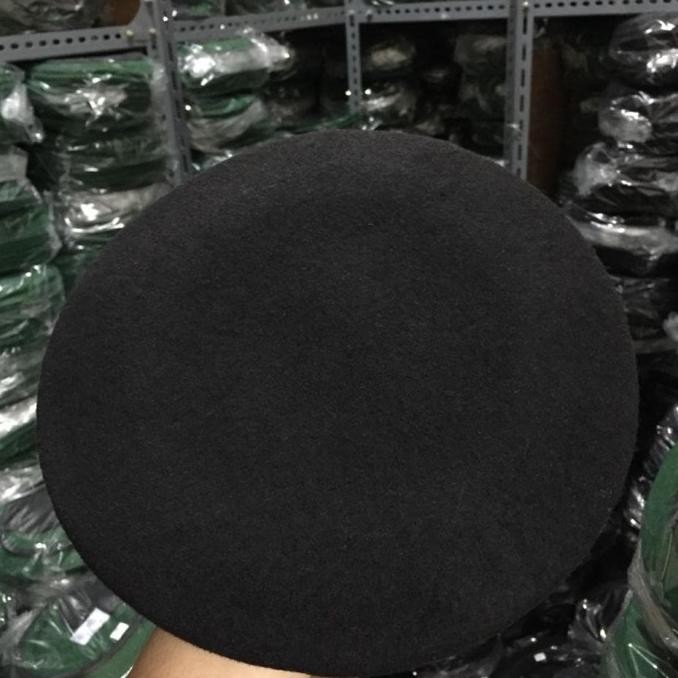 Topi Baret Sabhara / Polisi Camel Asli Onta Hitam KOKO