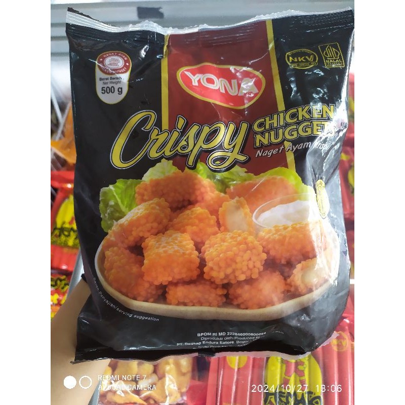 

Yona cripsy bubble nugget 500 gram
