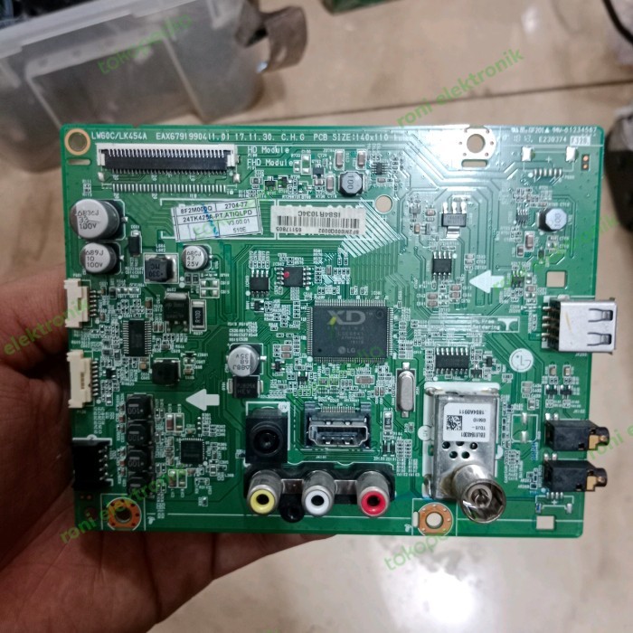 LG 24TK425A 24TK425A-PT 24TK425 MAINBOARD MOTHERBOARD MODUL MESIN TV