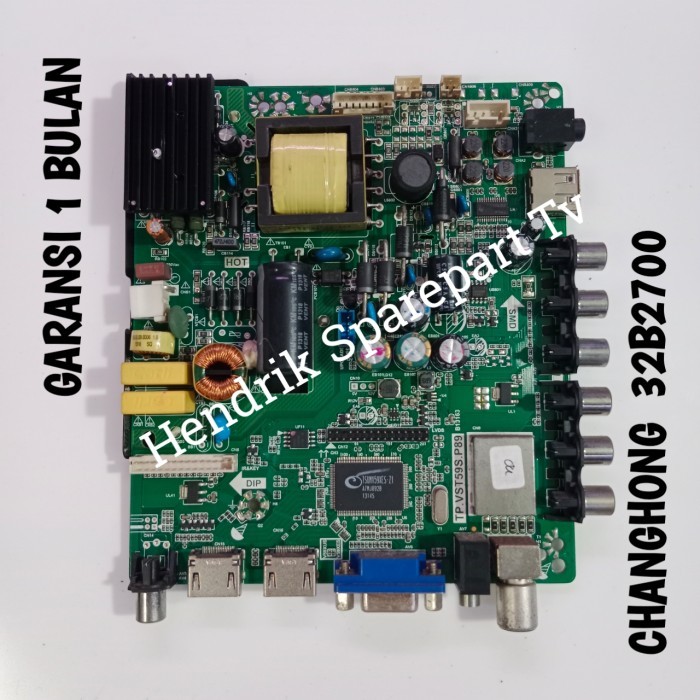 MAINBOARD - MESIN TV - MOBO - MOTHERBOARD - MB TV CHANGHONG 32B2700