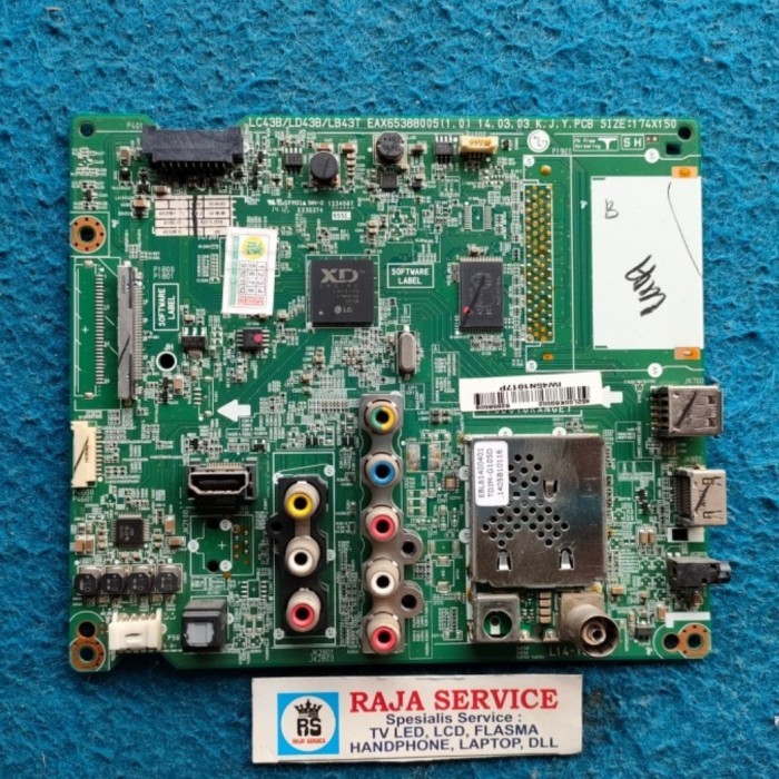 MB TV LG 49LB620T LG49LB620T MAINBOARD BOARD MOTHERBOARD MESIN MODUL
