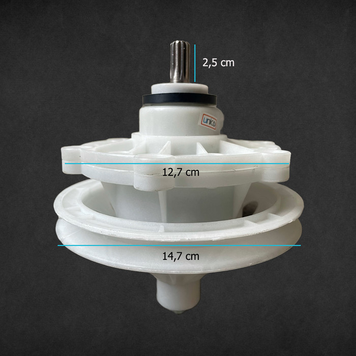 Gir Panasonic NA-W140BBX2 GearBox Mesin Cuci W140 BBX2 14 Kg Gear Box