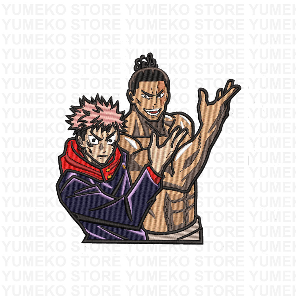 Kaos Bordir Anime - Itadori - Todo | Jujutsu Kaisen