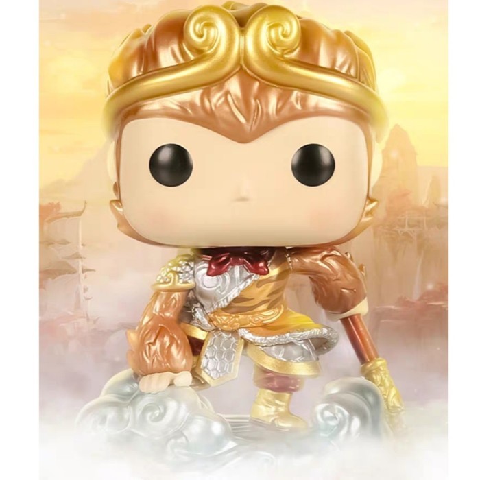 ORIGINAL Funko Pop Asia Monkey King Metallic Kera Sakti Limited Figure