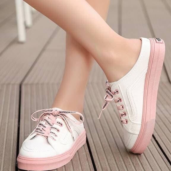 Tbig - Sneakers Sepatu Sandal Tali Sepatu Wanita - A105