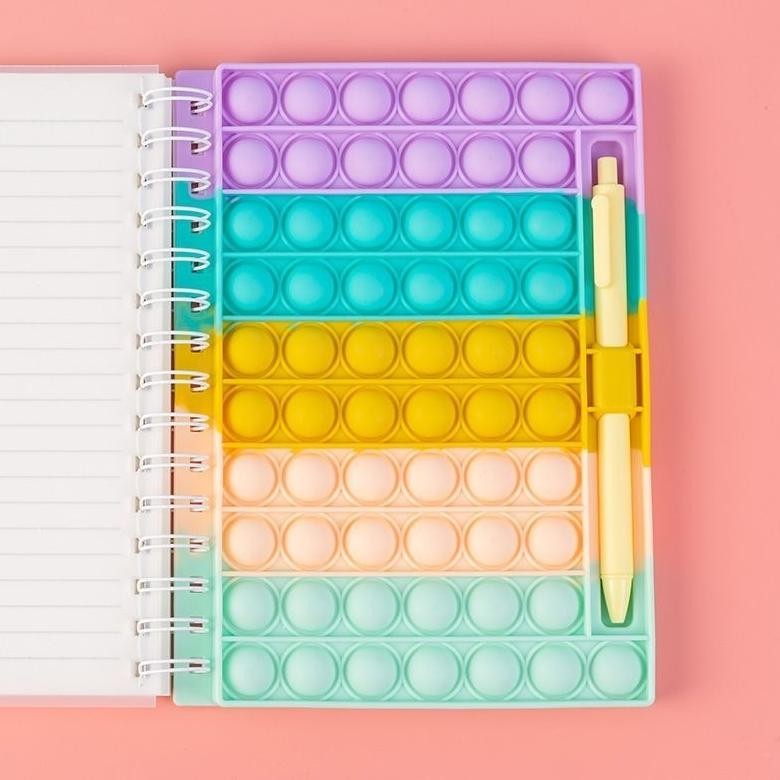 

SALE Notebook Pop it / Buku Tulis cover mainan Pop it Am67