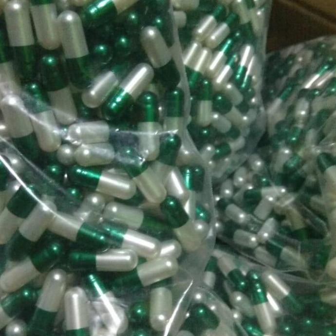 Kapsul Kosong Bahan Rumput Laut Cangkang Kapsul Bahan Rumput Laut GBM