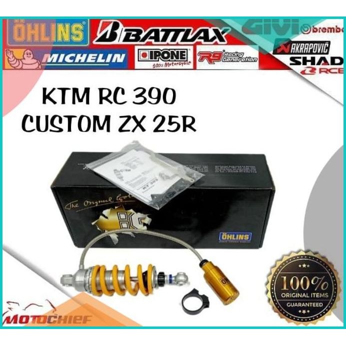 Shockbreaker Ohlins Kawasaki ZX25R ZX 25R custom KTM RC390 bukan RPM
