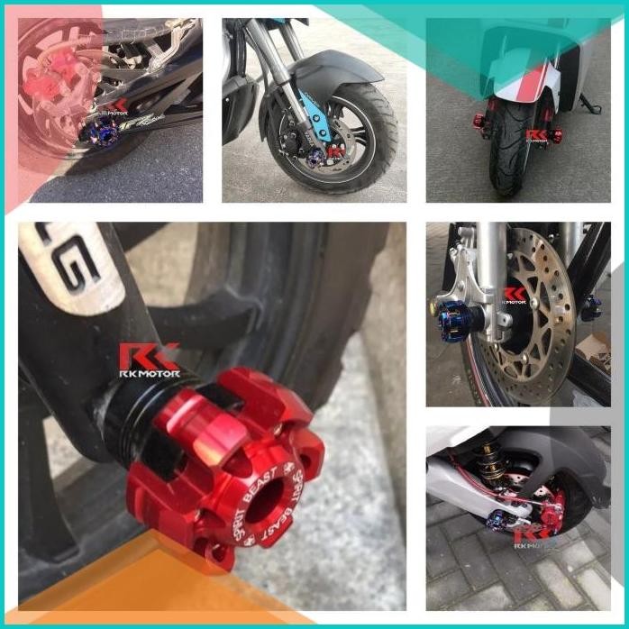 Spirit Beast Tutup Jalu As Motor Alumunium Coating 140BZ4 suku cadang