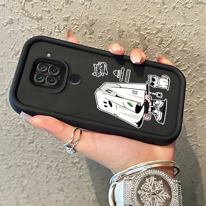 Casing Hp Xiaomi Redmi Note 9 Redmi Note 9s Case Casing HP Kesing Robot penutup pelindung silikon ca