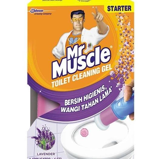 Mr Muscle Toilet Cleaning Gel Starter + Refill